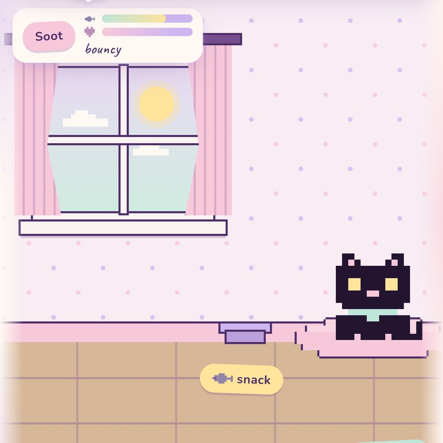 Product art: Soot's room with the daytime window.